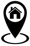 address icon vector home location 260nw 1864218163
